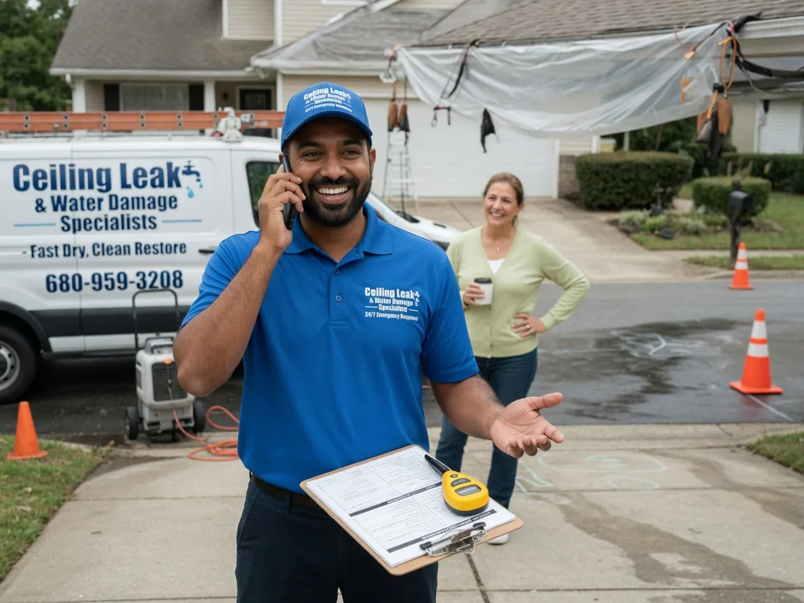 Ceiling Leak Cleanup Shafter, CA FAQs